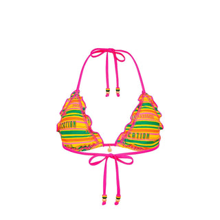 KULANI KINIS Lettuce Edge Bralette Bikini Top - Sunshine Lover - The Salty BabeSwim Tops
