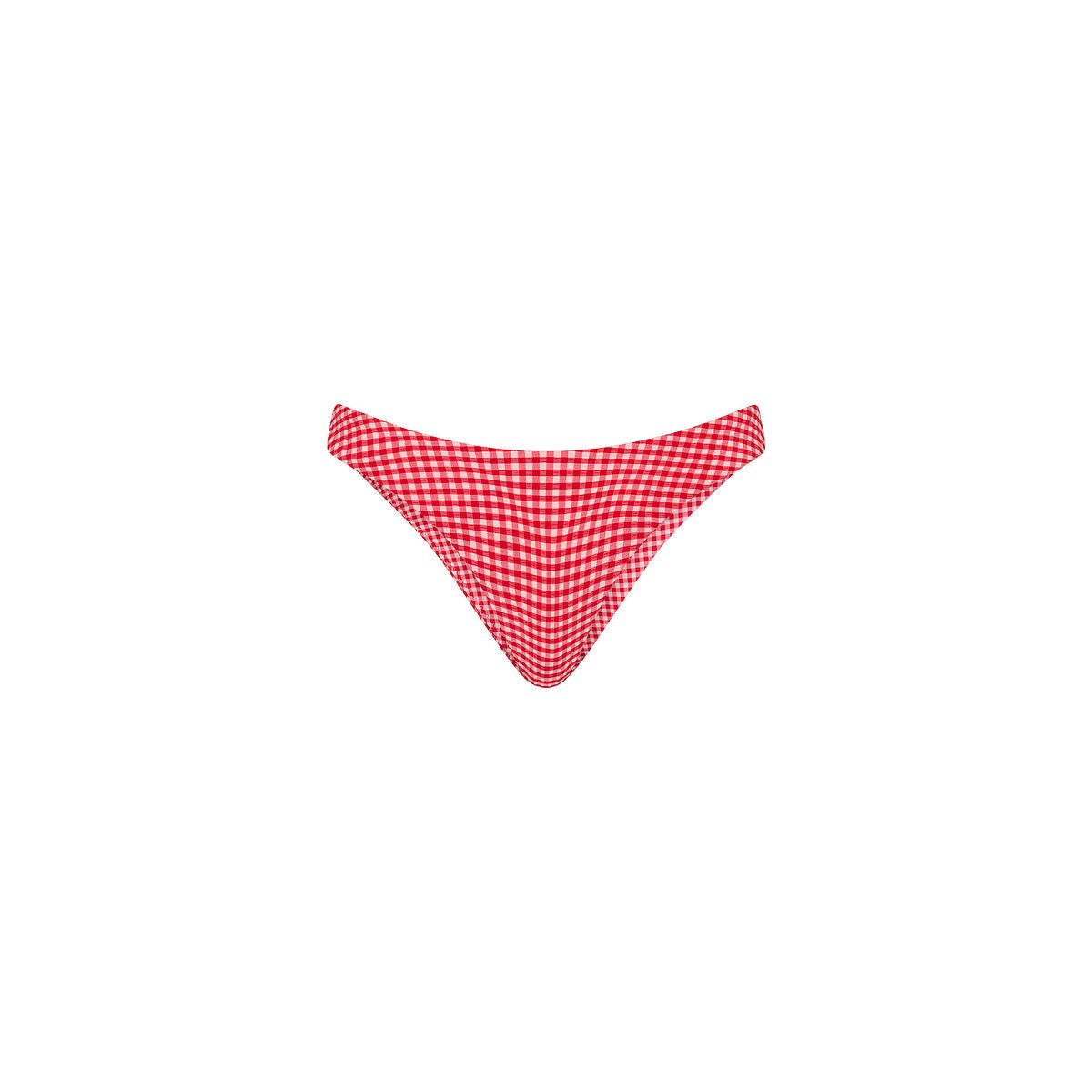 KULANI KINIS Minimal Full Coverage Bikini Bottom - Strawberry Siesta - The Salty BabeSwim Bottoms