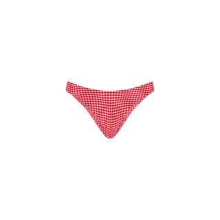 KULANI KINIS Minimal Full Coverage Bikini Bottom - Strawberry Siesta - The Salty BabeSwim Bottoms