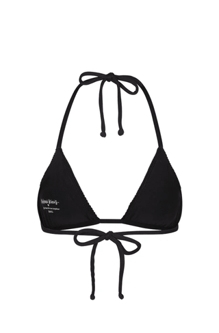 KULANI KINIS Slide Triangle Bikini Top - Pitch Black - The Salty BabeSwim Tops