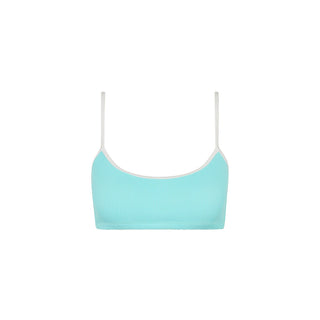 KULANI KINIS Tank Bikini Top - Calypso Blue - The Salty BabeSwim Tops