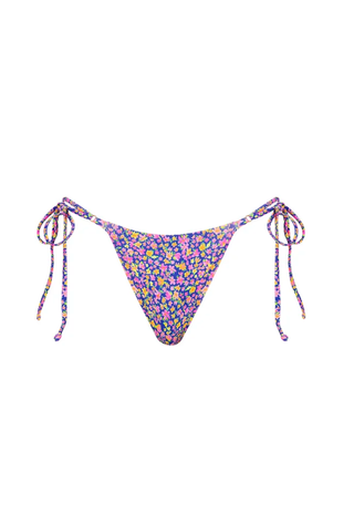 KULANI KINIS Thong Tie Side Bikini Bottom - Rosie Rally - The Salty BabeSwim Bottoms