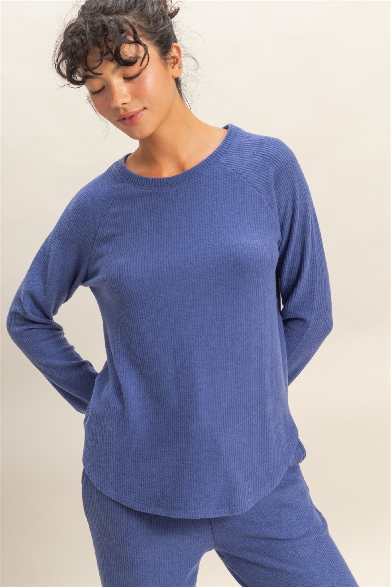 Laid Back Long Sleeve Top - The Salty BabeLong Sleeve Shirt