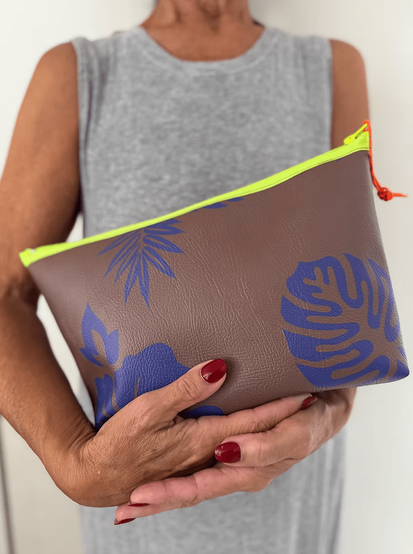LAS OLITAS Leatherette Pouch - Bio - The Salty BabePouch