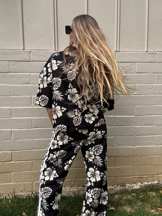 Las Olitas Track Pant - Black - The Salty BabePants
