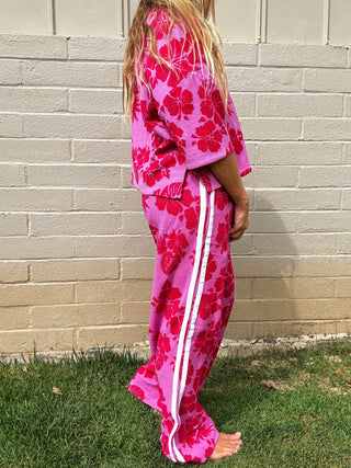 Las Olitas Track Pant - Lola Pink - The Salty BabePants