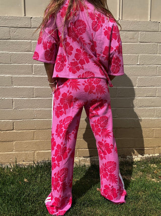 Las Olitas Track Pant - Lola Pink - The Salty BabePants