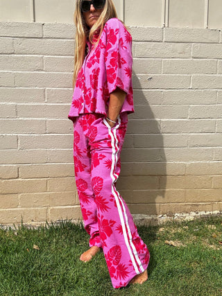 Las Olitas Track Pant - Lola Pink - The Salty BabePants