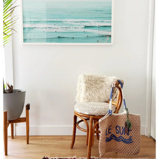 Le Surf Macrame Tote - The Salty BabeTote Bag