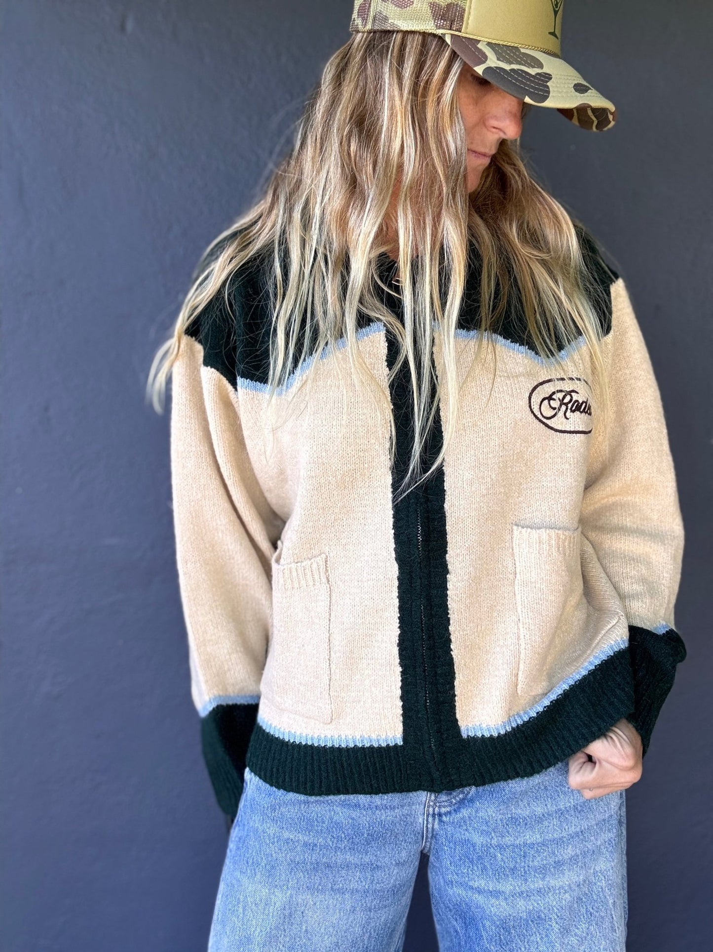 Let's Go To The Rodeo Zip Cardigan - The Salty BabeCardigan