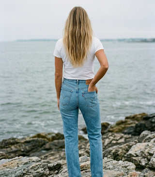 LEVIS 501 Curve Denim Jeans - Play On Ref - The Salty BabeDenim Pants