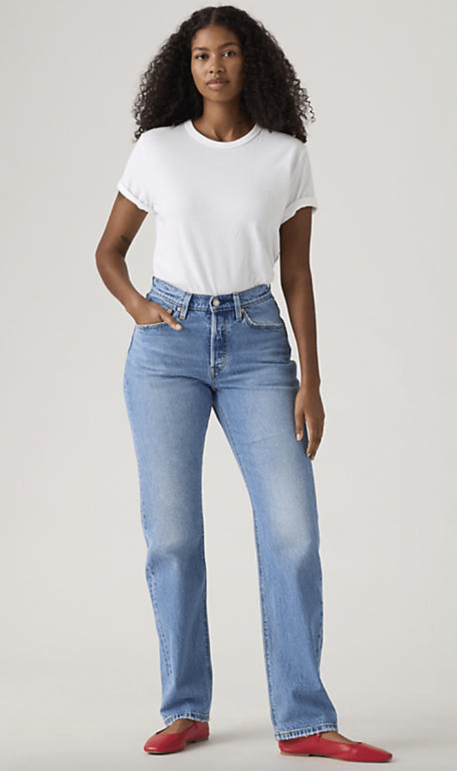 LEVIS 501 Curve Denim Jeans - Play On Ref - The Salty BabeDenim Pants