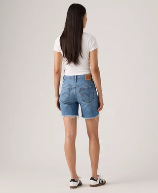 LEVI'S 501 Mid - Thigh Short - Blow Big Horns - The Salty BabeDenim Shorts