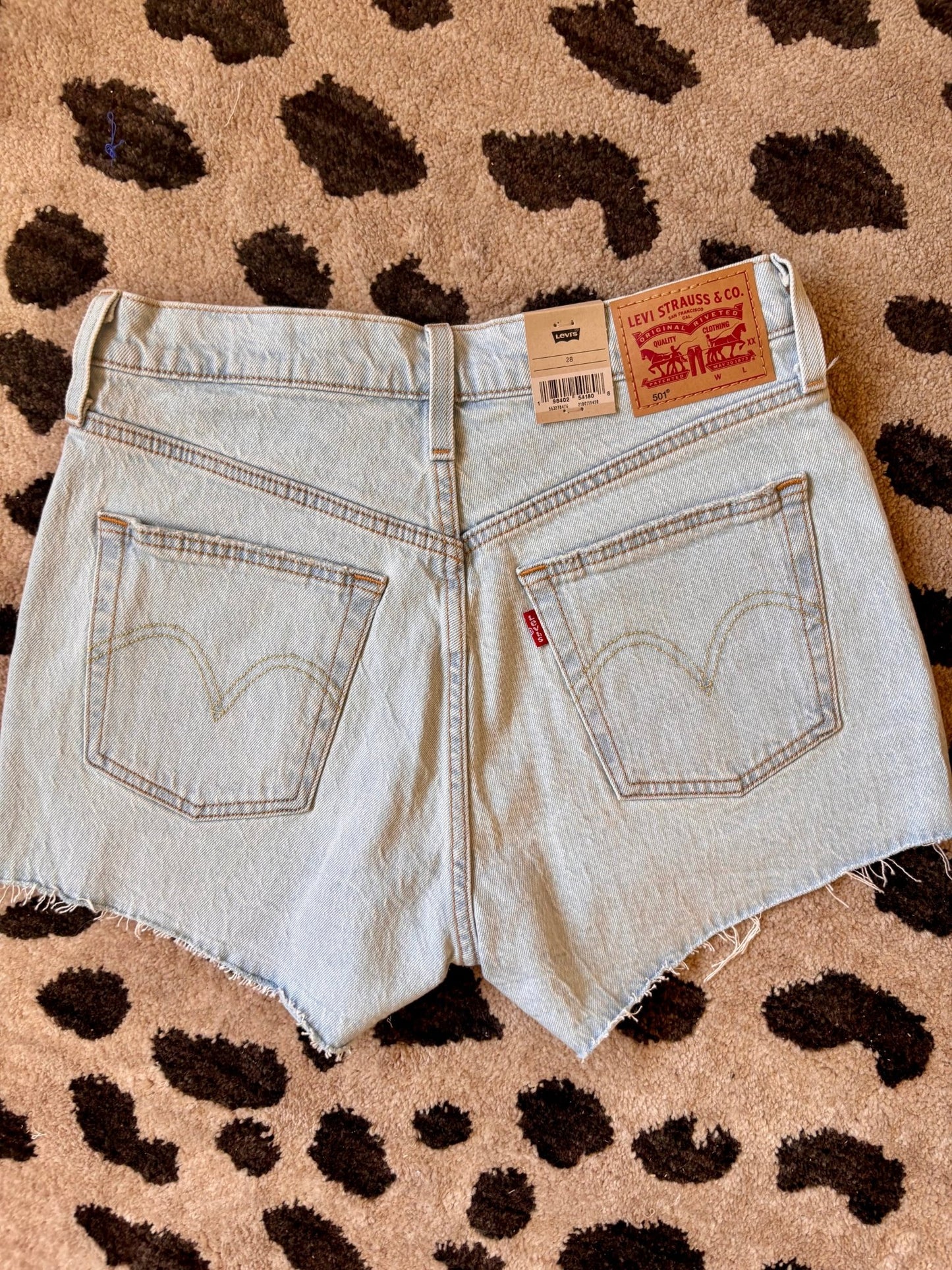 LEVIS' 501 Original Short Blank Spot T3 - The Salty BabeDenim Shorts