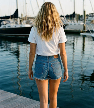 LEVI'S 501 Short - Bee In The Bonnet - The Salty BabeDenim Shorts