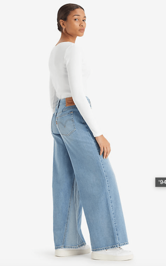 LEVI'S '94 Baggy Wide Leg jean - What Else Can I Say - The Salty BabeDenim Pants