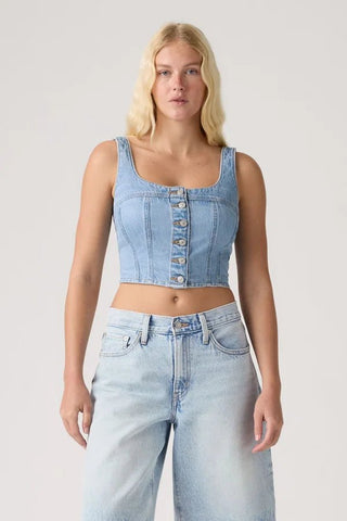 LEVI'S Audra Seamed Top - I Will - The Salty BabeTop