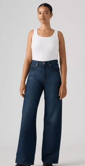 LEVIS Cinch Baggy Jean - Holly Glitz | The Salty Babe