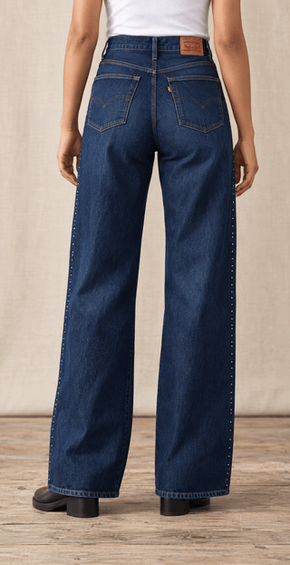 LEVIS Cinch Baggy Jean - Holly Glitz | The Salty Babe