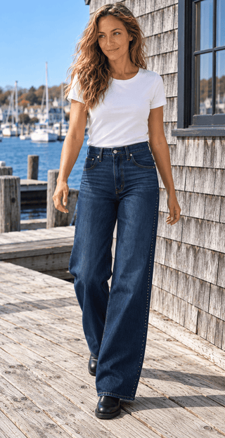 LEVIS Cinch Baggy Jean - Holly Glitz | The Salty Babe