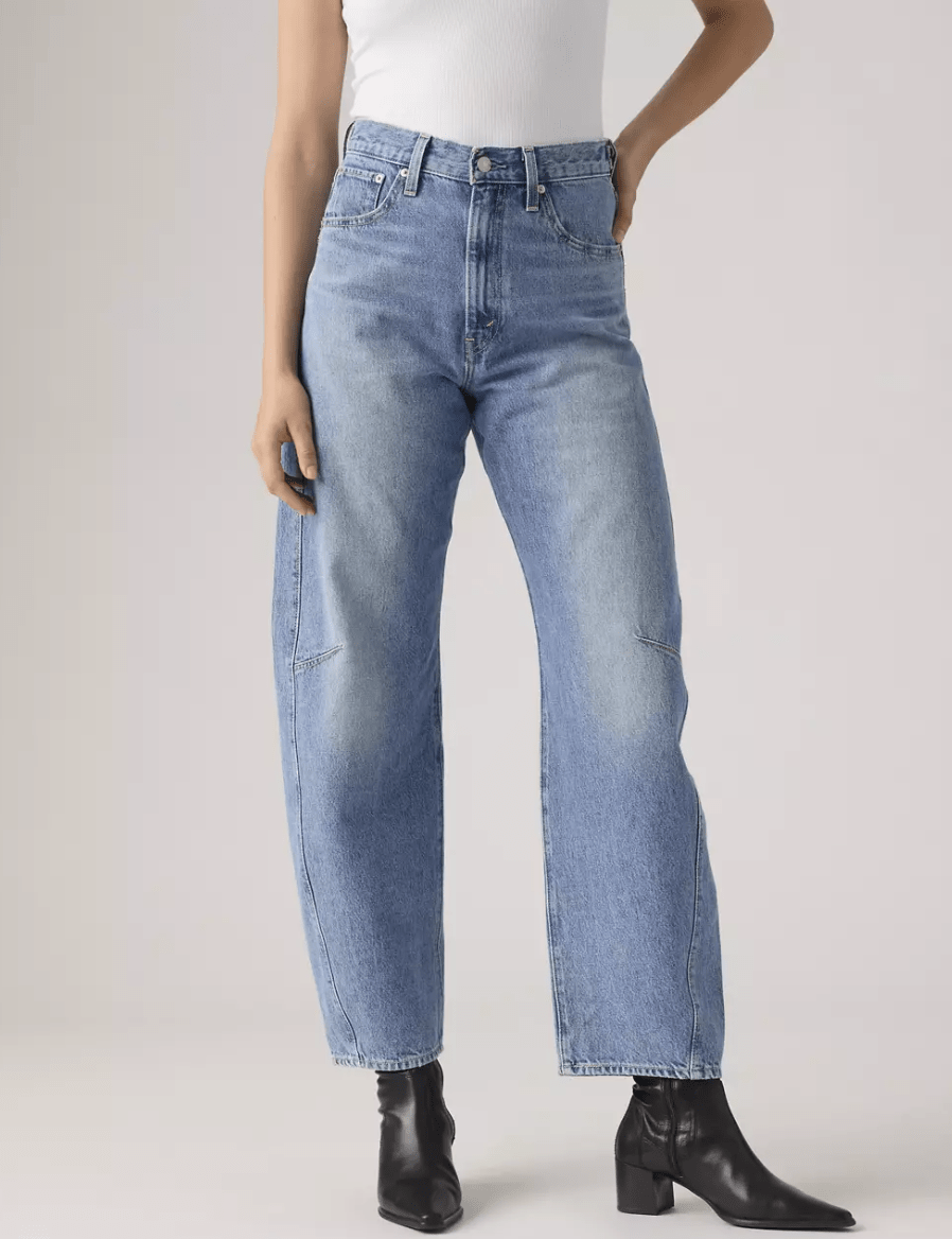 LEVI'S Cinch Barrel Jeans - Let Love In - The Salty BabeDenim Pants