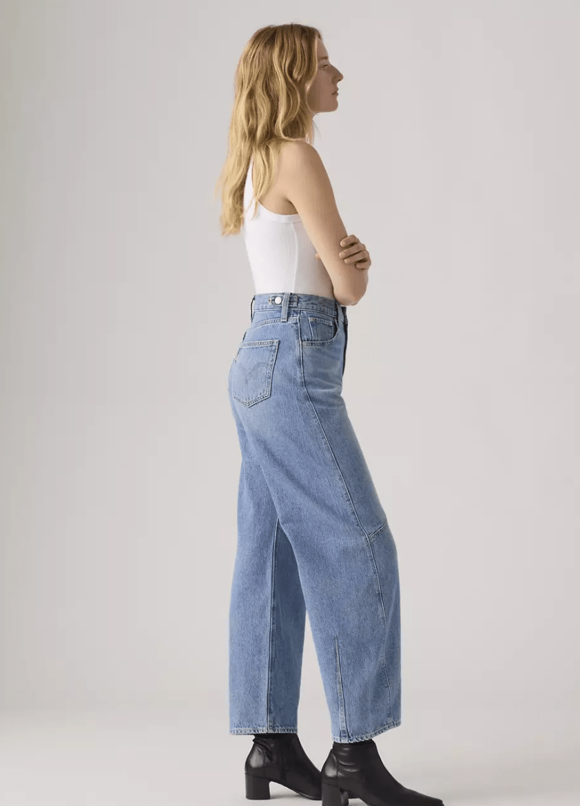 LEVI'S Cinch Barrel Jeans - Let Love In - The Salty BabeDenim Pants
