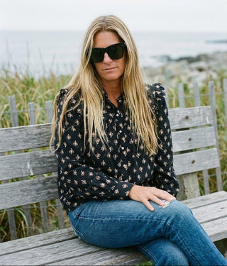 LEVIS Gianna Long Sleeve Blouse - Yulia Floral - The Salty BabeLong Sleeve Tops