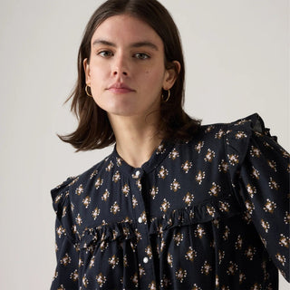 LEVIS Gianna Long Sleeve Blouse - Yulia Floral - The Salty BabeLong Sleeve Tops