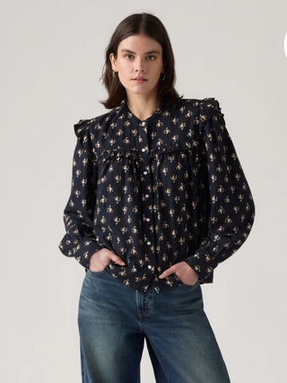 LEVIS Gianna Long Sleeve Blouse - Yulia Floral - The Salty BabeLong Sleeve Tops