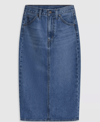 LEVI'S High - Rise Back Slit - Meadow Games - The Salty BabeSkirts