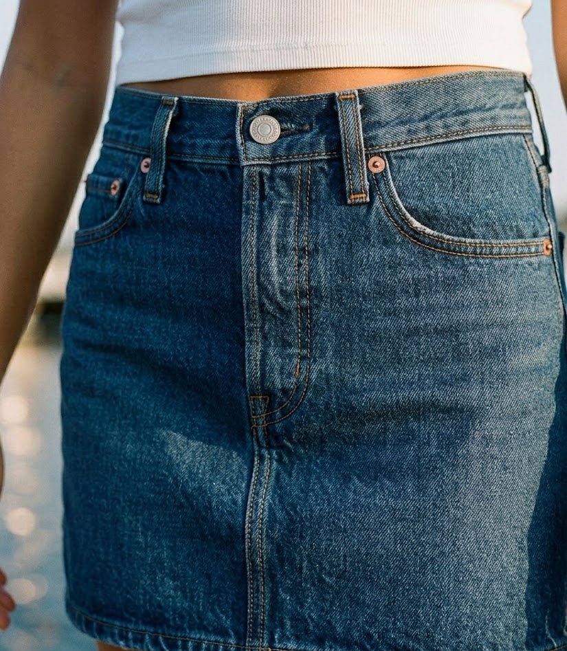 LEVIS Icon Mini Skirt - Beautiful Target - The Salty BabeSkirts