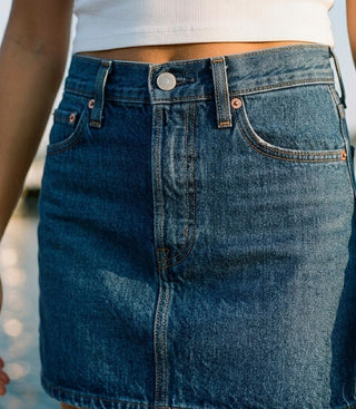 LEVIS Icon Mini Skirt - Beautiful Target - The Salty BabeSkirts