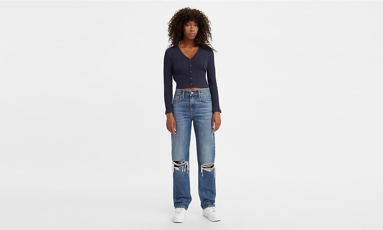LEVI'S Low Pro Straight jean - Breathe out - The Salty BabeDenim Pants