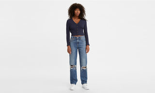 LEVI'S Low Pro Straight jean - Breathe out - The Salty BabeDenim Pants