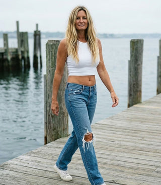 LEVI'S Low Pro Straight Jean - Breathe Out - The Salty BabeDenim Pants
