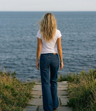 LEVI'S Middy Loose Bootcut Jeans - Good Fortune - The Salty BabePants