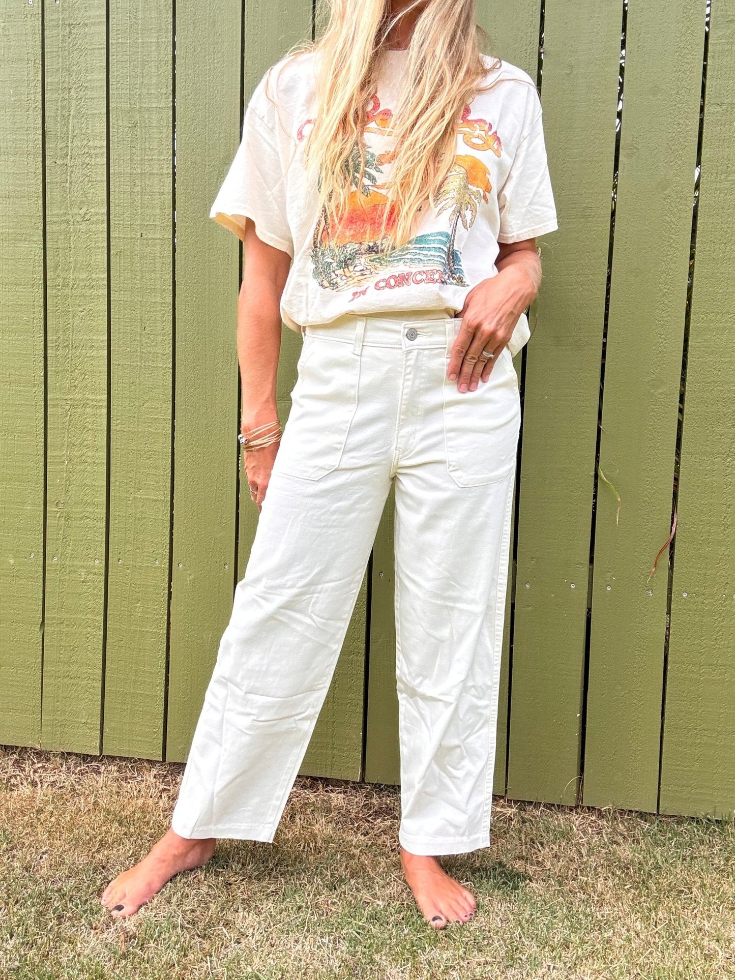 LEVI'S ND Utility pant - Egret - The Salty BabePants