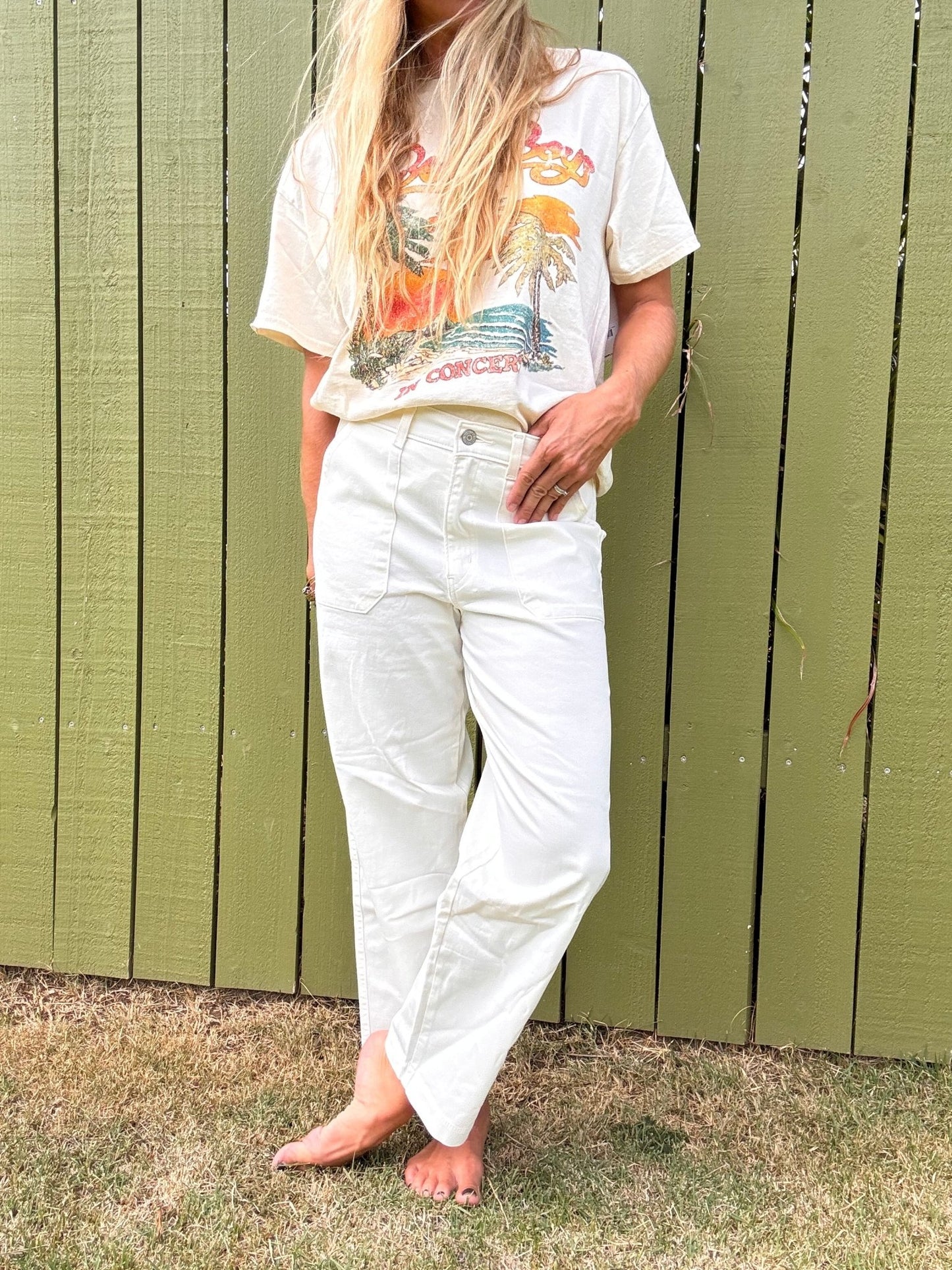 LEVI'S ND Utility pant - Egret - The Salty BabePants