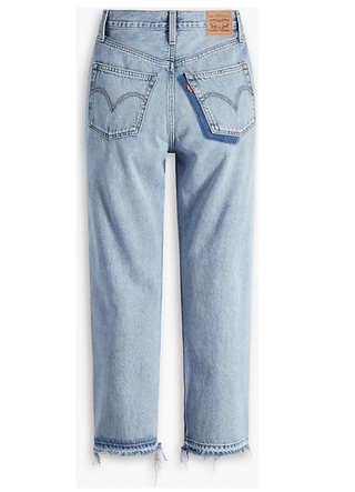 LEVIS Ribcage Straight Ankle jean - Haley's Comment - The Salty BabeDenim Pants