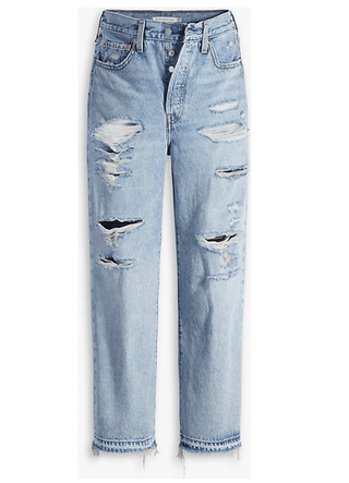 LEVIS Ribcage Straight Ankle jean - Haley's Comment - The Salty BabeDenim Pants