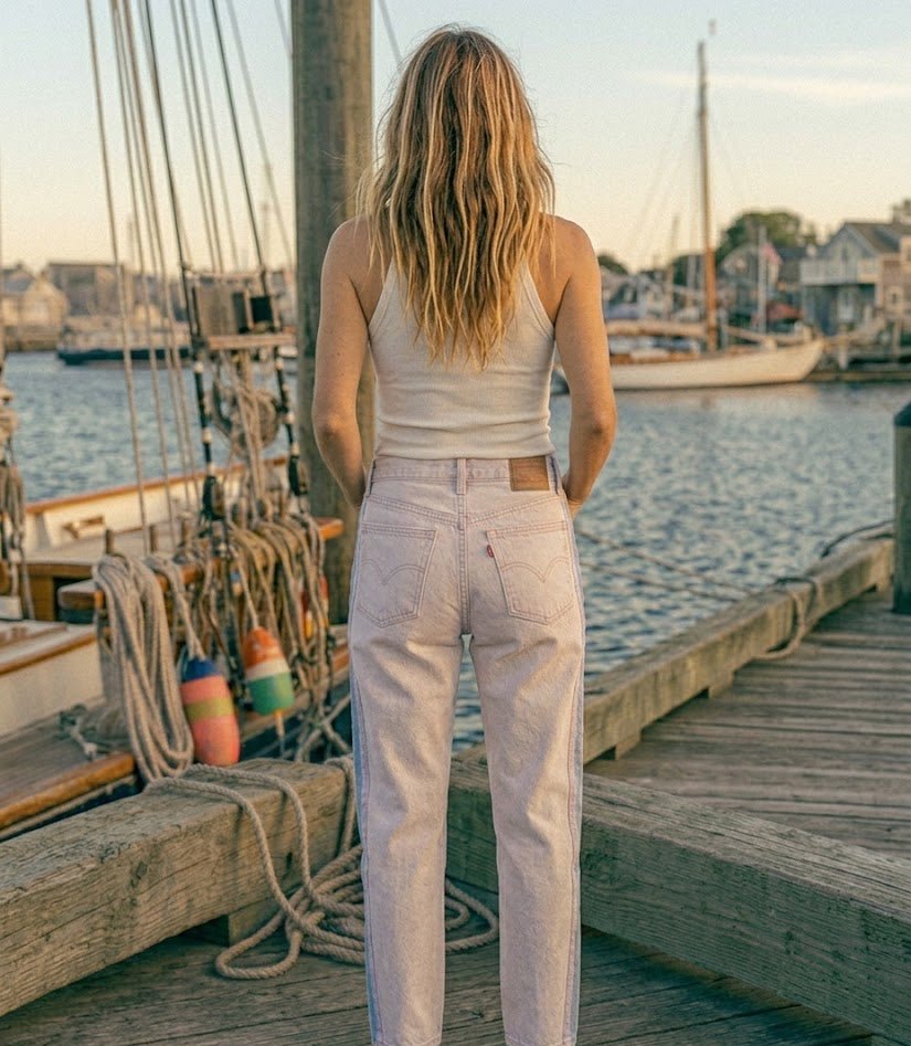 LEVIS Superlow Loose Jean - Rose Water 94/Pink - The Salty BabeDenim Pants