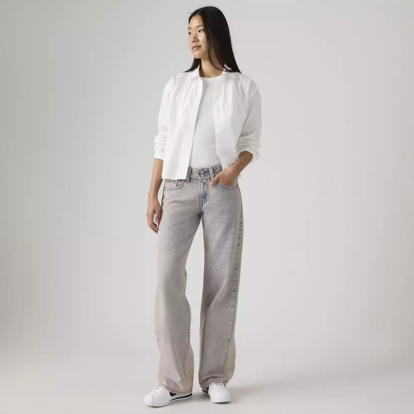 LEVIS Superlow Loose Jean - Rose Water 94/Pink - The Salty BabeDenim Pants