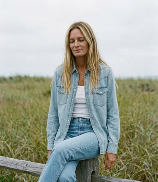 LEVI'S Ultimate Western Denim Shirt - Big Discussion - The Salty BabeLong Sleeve Shirt