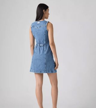 LEVI'S Vianna Vest Dress - Special Showing/Medium Wash - The Salty BabeDresses