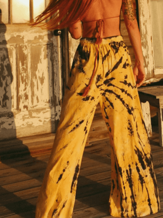 Lost & Found Tie-Dye Wide Leg Pants | The Salty Babe