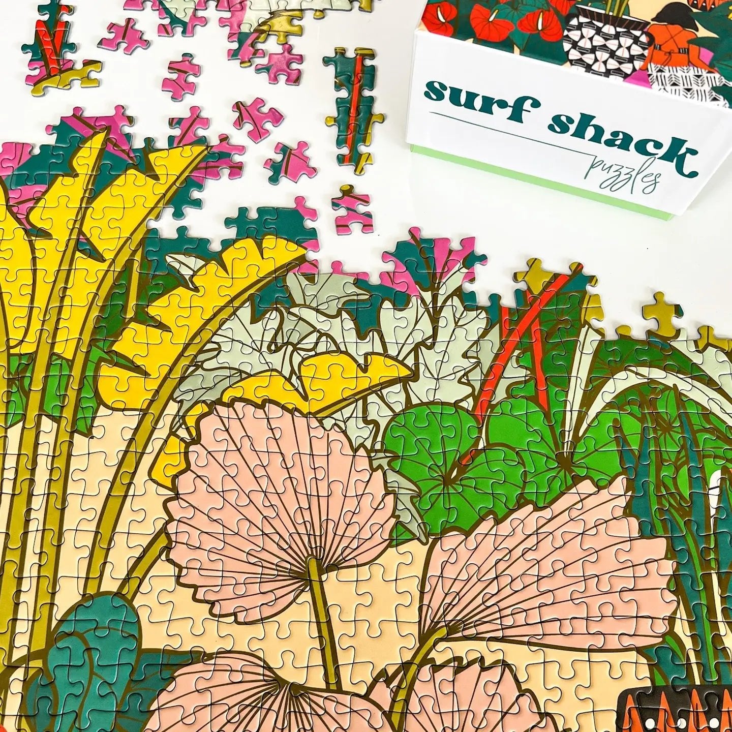 Lost In Paradise Puzzle by Traci Yoshiyama - The Salty BabePuzzle