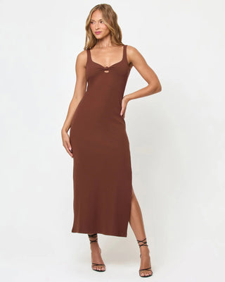 LSPACE Alexis Dress - Cafe - The Salty BabeDresses
