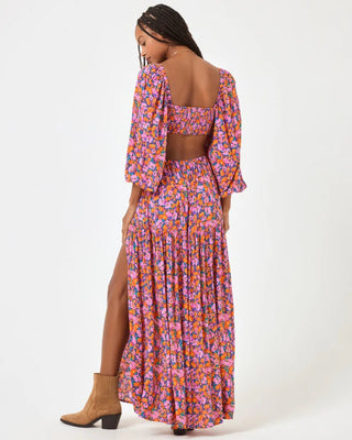 LSPACE Heidi maxi dress - Positively Poppies - The Salty BabeDresses