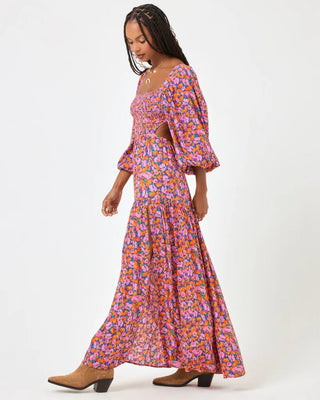 LSPACE Heidi maxi dress - Positively Poppies - The Salty BabeDresses