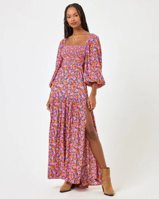 LSPACE Heidi maxi dress - Positively Poppies - The Salty BabeDresses